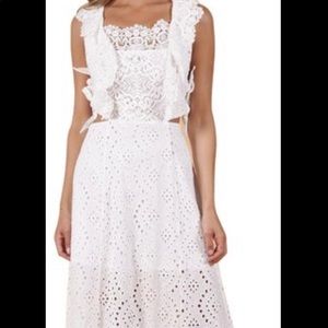 Nightcap eyelet apron dress